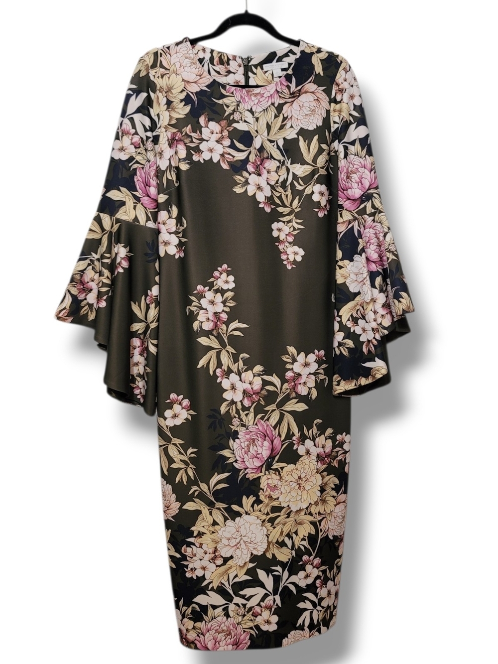 New York & Company - Large Floral Midi Dress